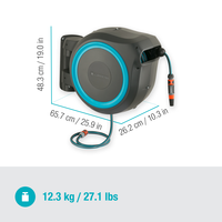 Wall-Mounted Hose Box RollUp L