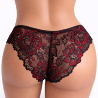 Дантелени бразилиани Noir – луксозно българско дамско бельо (XS–XXXL)