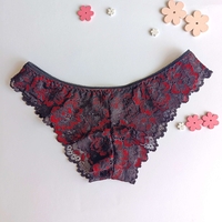 Дантелени бразилиани Noir – луксозно българско дамско бельо (XS–XXXL)