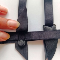 Дантелен жартиер Noir