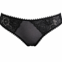 Луксозна дамска бразилиана Alegra от дантела и еластичен тюл