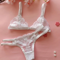 Луксозен дантелен комплект Pink Valentine