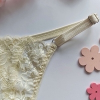 Дантелени прашки с регулатори Vanilla | MS Lingerie