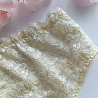 Дантелени бикини с висока талия Vanilla | MS Lingerie