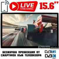 ПОРТАТИВЕН ТЕЛЕВИЗОР NORTHERN CROSS NC-D16S, 16 ИНЧА, 12 ВОЛТА, ВГРАДЕНА СТРИЙМИНГ ФУНКЦИЯ