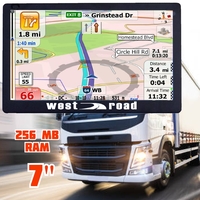 GPS Навигация West Road WR-X900, 7 инча, Ярък дисплей, 256 MB RAM