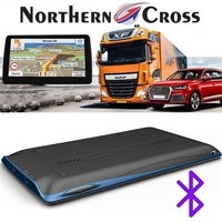 GPS Навигация Northern Cross NC-712S BT, 7 инча, 256 MB RAM, 2 програми, Bluetooth