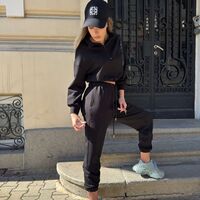 Черен спортен сет