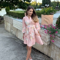 Флорална рокля