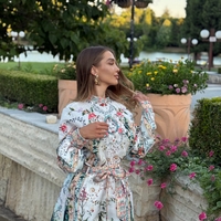 Флорален комплект с коланче