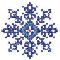 Снежинка 3