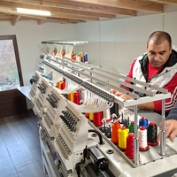 Бродировъчна машина / Четириглава/ QMT 20545 15 конечна