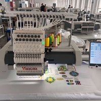 New MoDel 1250 Х 550 Бродировъчна машина QМТТ 1501