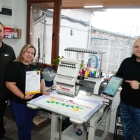 Бродировъчна машина / Едноглава / QMT - 152025 600 х 400