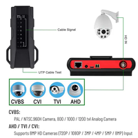 Тестер камери TVI,AHD,CVI цифрови+аналогови до 8MP-Dahua-Hikvision