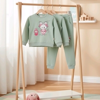 Зелен комплект Labubu