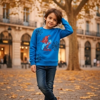 Синя блуза Спайдърмен