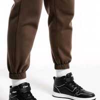 Високи кожени маратонки Clibee