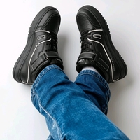 Високи кожени маратонки Clibee