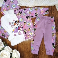 Комплект от три части лилав Мини и Дейзи