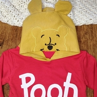 Боди Мечо Пух с качулка