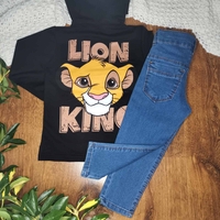 Комплект с дънки Симба