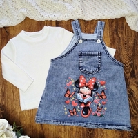 Дънков сукман и блуза