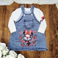 Дънков сукман и блуза