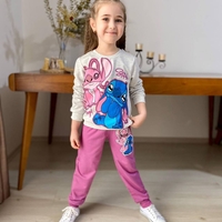 Комплект момиче дълъг ръкав Stitch