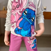 Комплект момиче дълъг ръкав Stitch