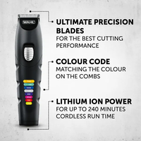 Акумулаторен тример за брада Wahl Color Trim Advanced