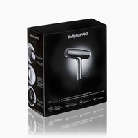 Професионален сешоар BaBylissPRO FALCO Black & Silver