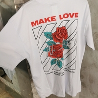 Тениска unisex Make love