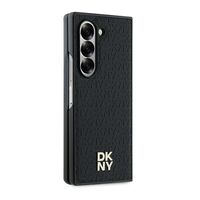 DKNY DKHMZFD6PSHRPSK Samsung Galaxy Z Fold6 F956 black Repeat Pattern Stack Logo
