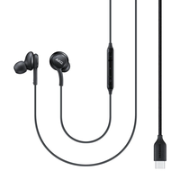 Samsung AKG wired in-ear headphones USB-C, black (EO-IC100BBEGEU)