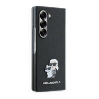 Karl Lagerfeld KLHCZFD6SAPKCNPK Samsung Galaxy Z Fold6 black Saffiano Metal Pin