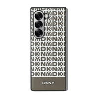DKNY DKHMZFD6PSOSPW Samsung Galaxy Z Fold6 F956 brown Repeat Pattern Bottom Stripe