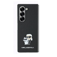 Karl Lagerfeld KLHCZFD6SAPKCNPK Samsung Galaxy Z Fold6 black Saffiano Metal Pin