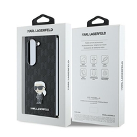 Karl Lagerfeld KLHCZFD6SAPKINPKK Samsung Galaxy Z Fold6 black Saffiano Ikonik Pin