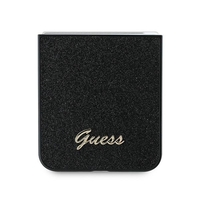 Guess GUHCZF6HGGSHK Samsung Galaxy Z Flip6 F741 black 4G Glitter Script