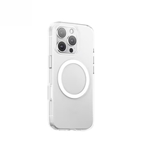 BLUEO Crystal Plus Anti-Drop Phone Case with Magnetic iPhone 16 Pro Max
