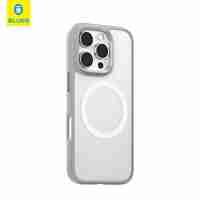 BLUEO Skin-Friendly Anti-Drop Magnetic Case Gen.2 iPhone 16 Pro Max, Grey