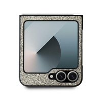 Guess GUHCZF6HGGSHD Samsung Galaxy Z Flip6 F741 gold 4G Glitter Script