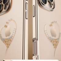 Kingxbar Case Wish Series iPhone 16, златен
