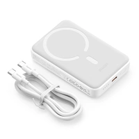 Baseus Magnetic Mini Induction Powerbank 10000mAh 30W - white + USB-C - USB-C cable Baseus