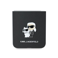Karl Lagerfeld KLHCZF6SAPKCNPK Samsung Galaxy Z Flip6 black Saffiano Metal Pin