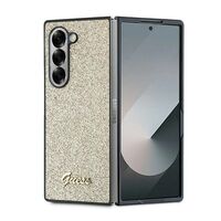 Guess GUHCZFD6HGGSHD Samsung Galaxy Z Fold6 F956 gold 4G Glitter Script