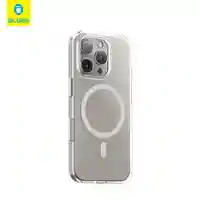 BLUEO Crystal Pro Drop Resistance Phone Case With Magnetic iPhone 16 Plus, прозрачен
