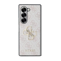 Guess GUHCZFD64GMGPI Samsung Galaxy Z Fold6 F956 pink Leather 4G Metal Logo