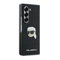 Karl Lagerfeld KLHCZFD6PGKSKIHK Samsung Galaxy Z Fold6 black Saffiano Monogram Head Pin